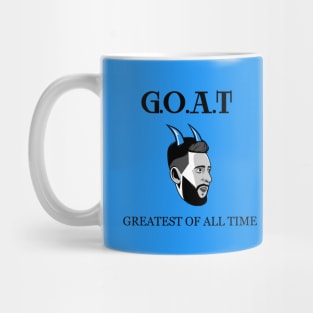 Messi GOAT - Greatest of All Time - ARG 22 Football Mug